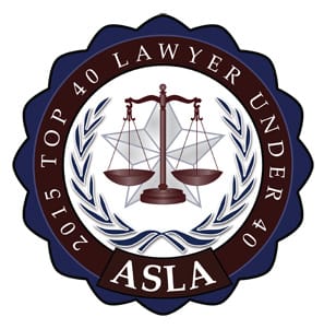 ASLA | 2015 Top 40 Lawyer Under 40