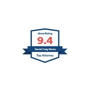 Avvo Rating 9.4 | Daniel Craig Nevins | Top Attorney